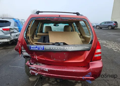 2003 Subaru Forester 2.5Xs z USA, uszkodzony, nr VIN JF1SG65603H744827